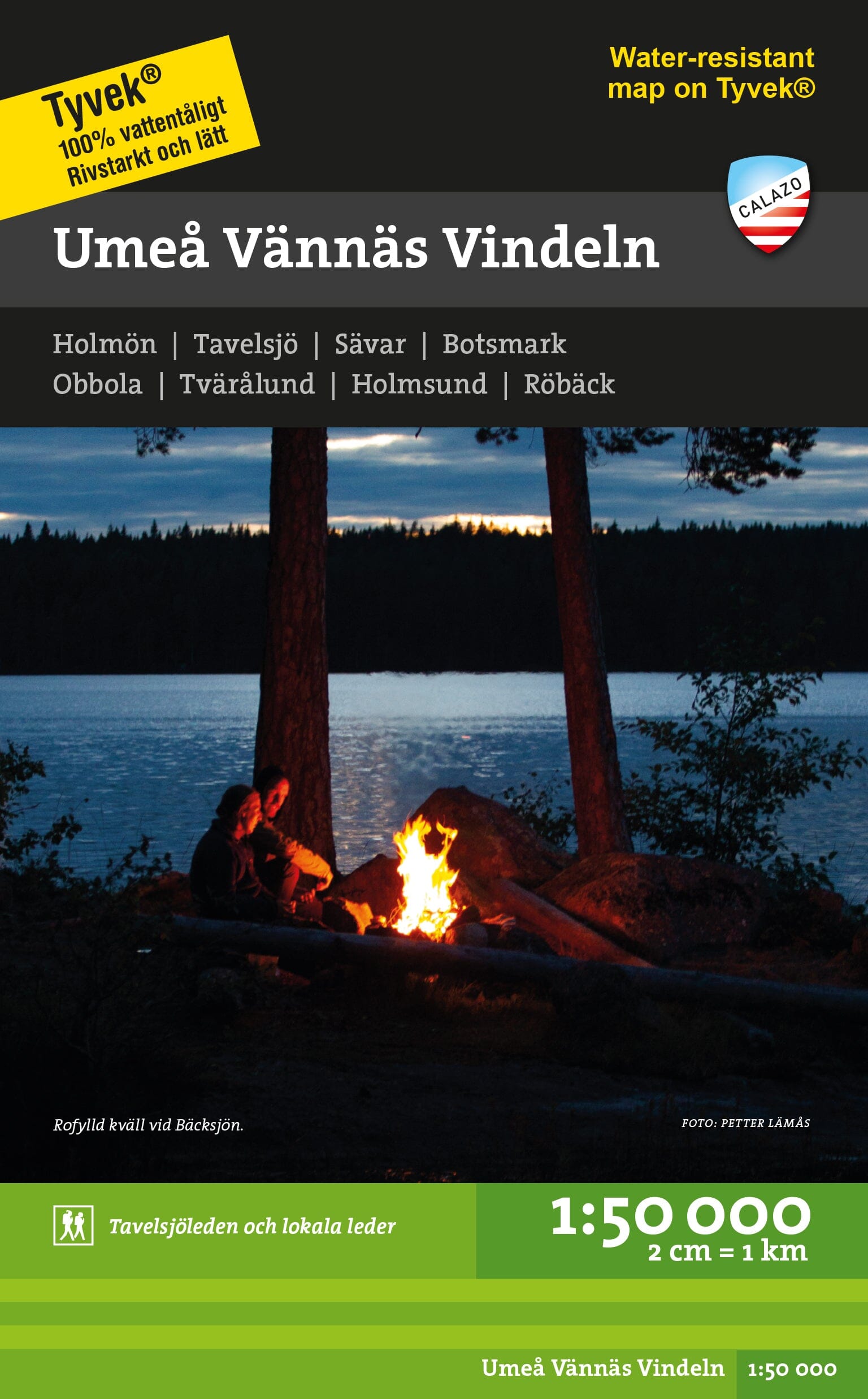 Hiking map - Umeå Vännäs Vindeln (Sweden) | Calazo – Cartovia