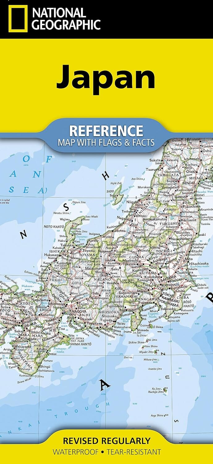 Carte de référence - Japon | National Geographic carte routière National Geographic 