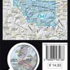Carte de ski de randonnée n° 4 - Vallée de la Stura | Fraternali - 1/25 000 carte de randonnée Fraternali