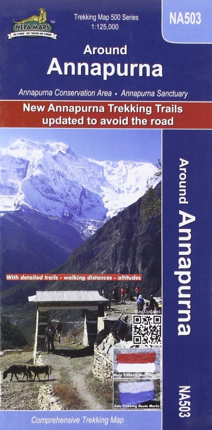 Carte de trekking - Annapurna : Tilicho et Naar-phu (NA503) | Himalayan MapHouse carte de randonnée Himalayan MapHouse Default Title