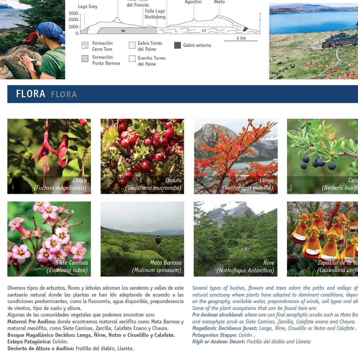 Carte de trekking - Torres Del Paine (Chili) | COPEC carte de randonnée COPEC 