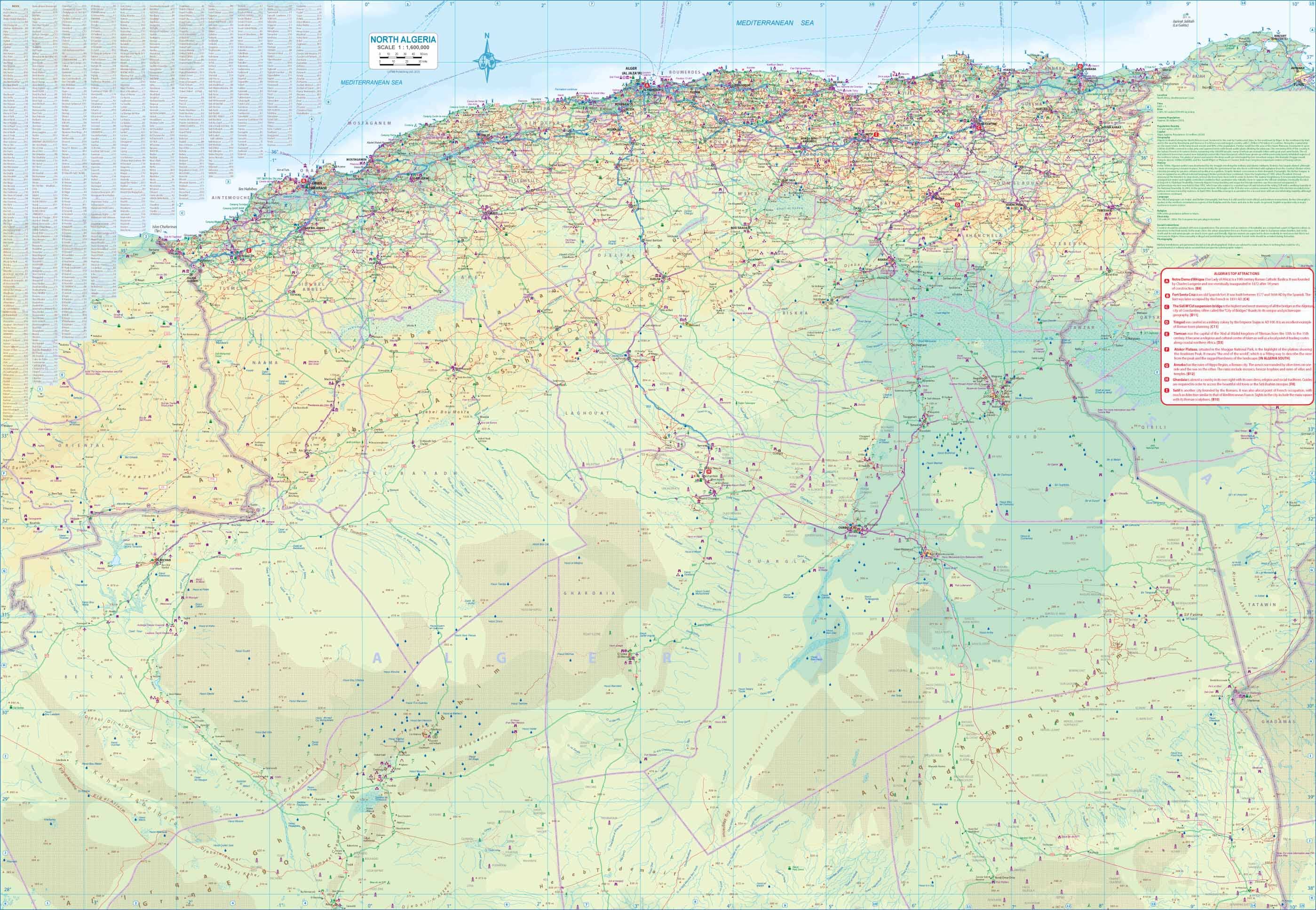 Carte De Voyage Alg rie ITM Cartovia Carte De Voyage Alg rie ITM Cartovia