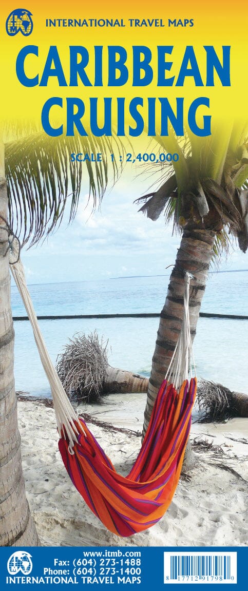 Carte de voyage - Croisières dans les Caraïbes | ITM carte routière ITM