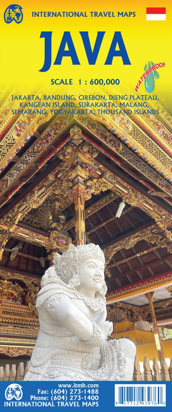 Carte de voyage - Java | ITM carte routière ITM 