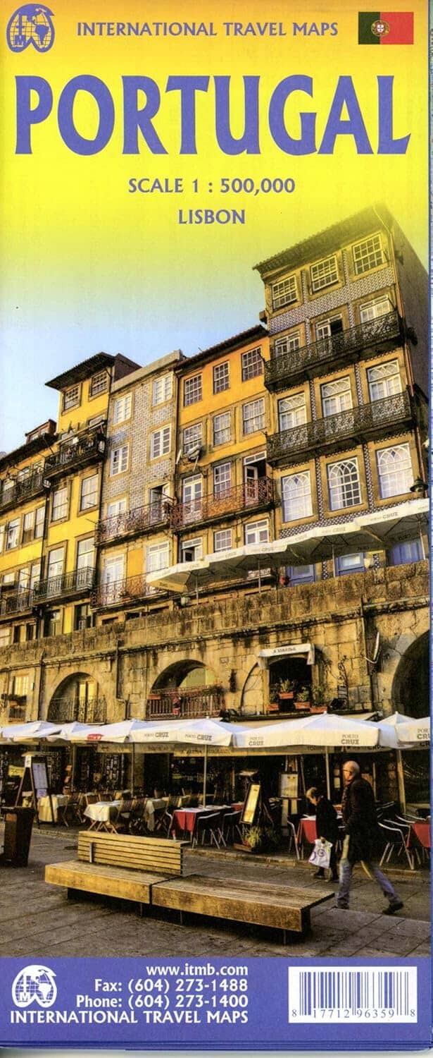 Carte de voyage - Portugal | ITM carte routière ITM