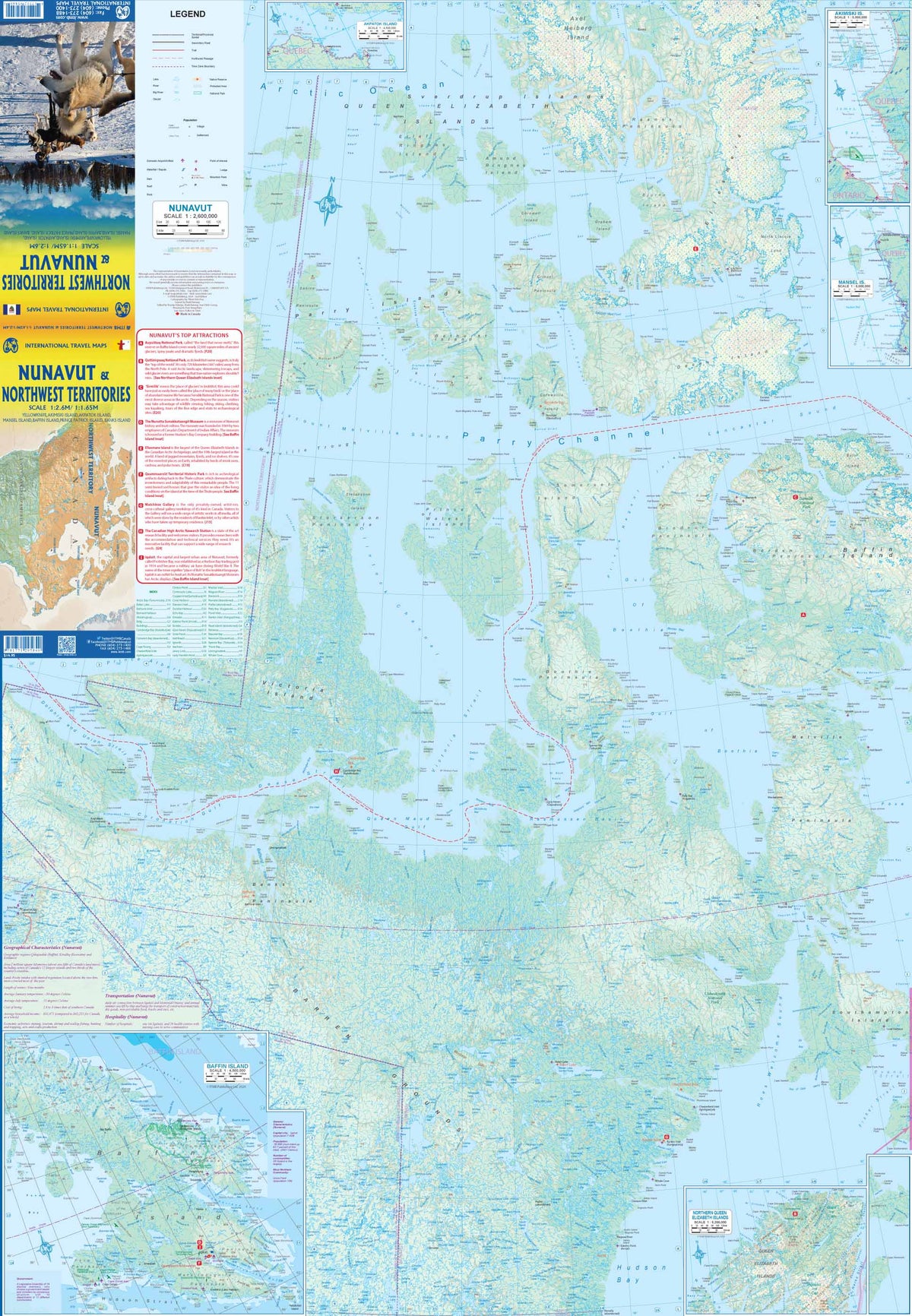 Itm Map Nunavut - All maps and guides | Cartovia