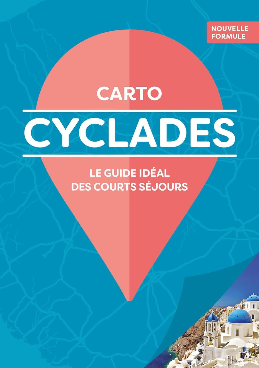 Guide de voyage de poche - Cyclades | Cartoville guide de voyage Gallimard