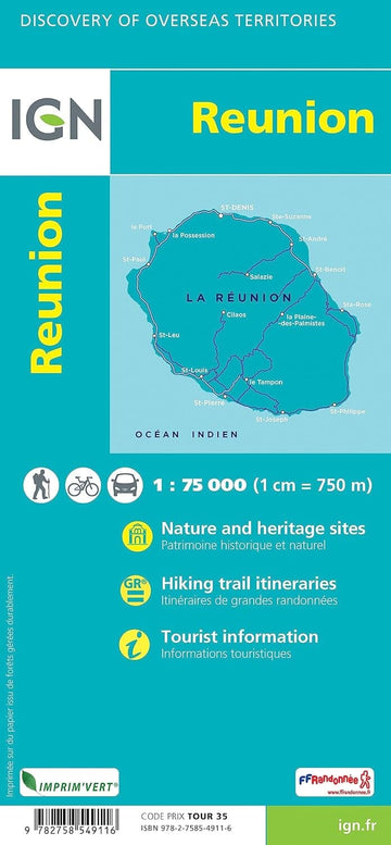 Carte détaillée - Ile Maurice | IGN – Cartovia