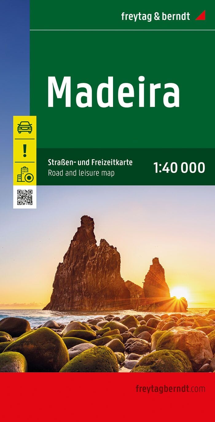 Carte détaillée - Madère (Portugal) | Freytag & Berndt carte routière Freytag & Berndt