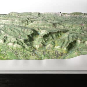 Carte en relief - Vercors Nord - 50 x 70 cm | Dénivelés Editions carte en relief Dénivelés Editions 
