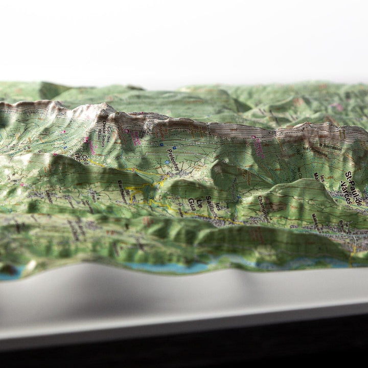Carte en relief - Vercors Nord - 50 x 70 cm | Dénivelés Editions carte en relief Dénivelés Editions 