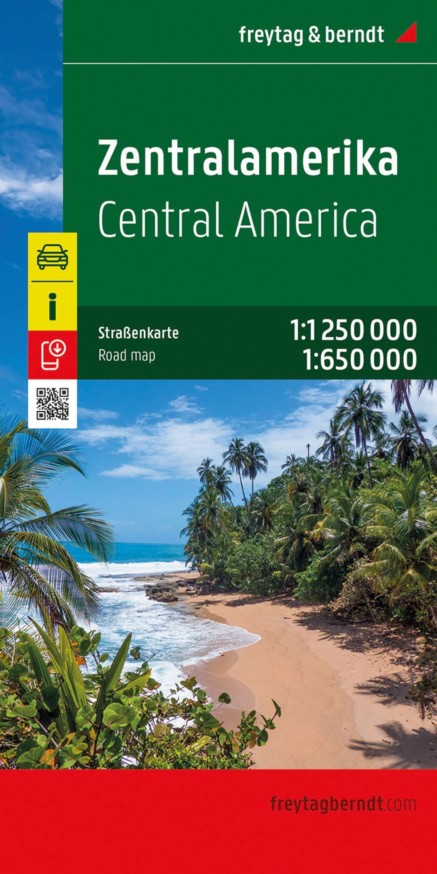 Carte générale - Amérique Centrale | Freytag & Berndt carte routière Freytag & Berndt 