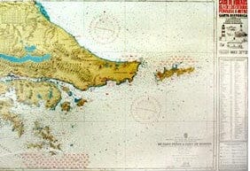 Carte historique - Cap Horn, Isla de los Estados, Peninsula Mitre | Zagier y Urruty carte routière Zagier y Urruty 