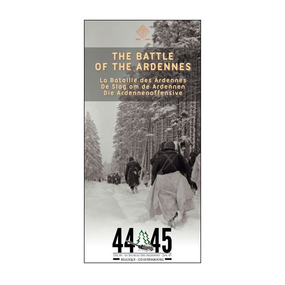 Carte historique - La Bataille des Ardennes 1944-1945 | IGN Belgique carte routière IGN Belgique 