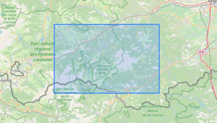 Carte murale en relief - Massif du Canigou - 29,5 x 19,5 cm | 3D Map carte en relief 3D Map