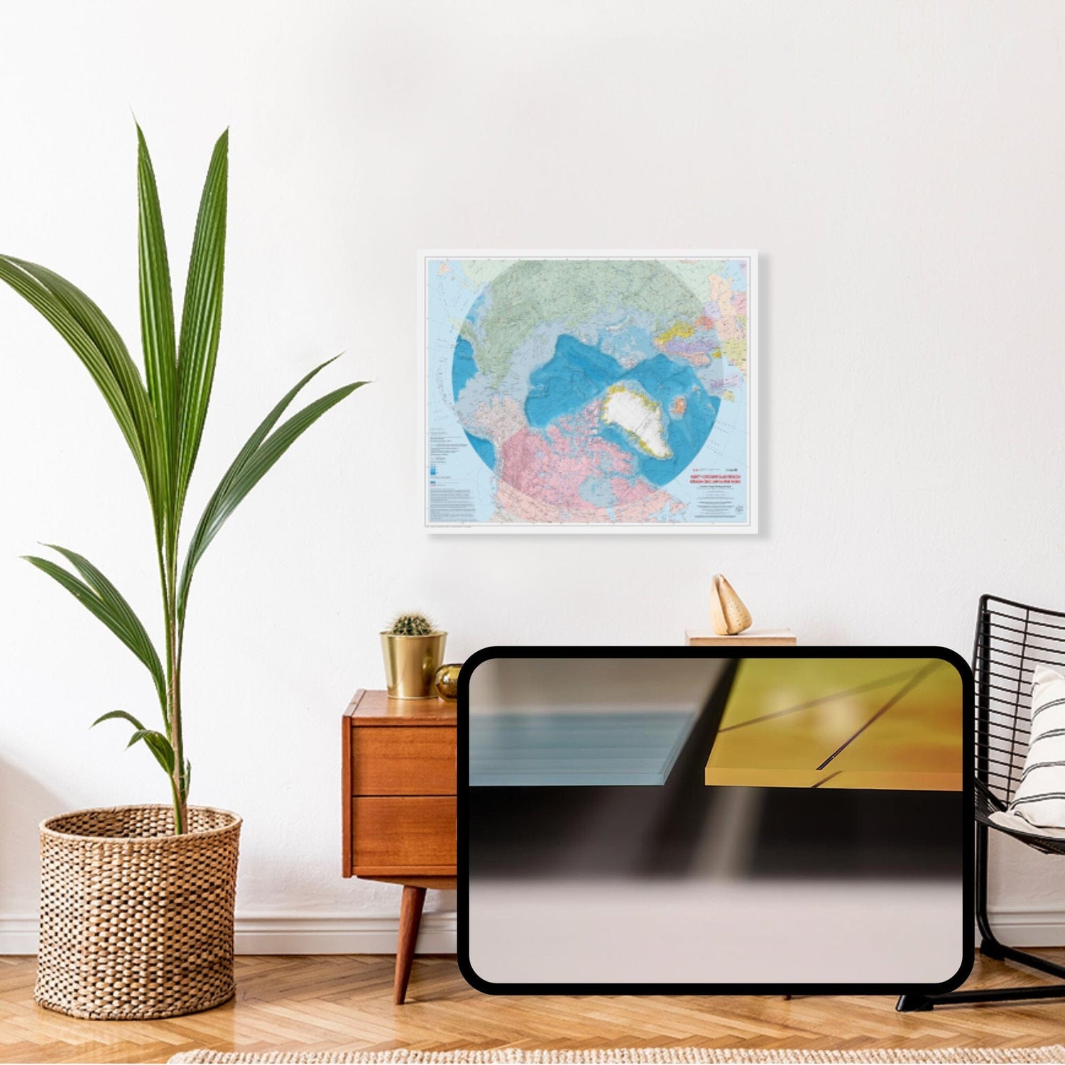 Carte murale - Région circumpolaire nord - 106 x 90 cm - Édition Premium | Ressources naturelles Canada carte murale roulée (en tube) Blay Foldex 76 × 63 cm (30 × 25 po) Plexi (acrylique) 