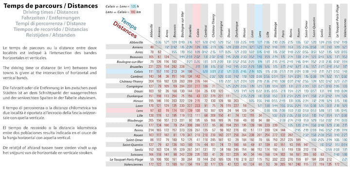 Carte régionale n° 511 - Hauts-de-France 2026 | Michelin carte de voyage Michelin 