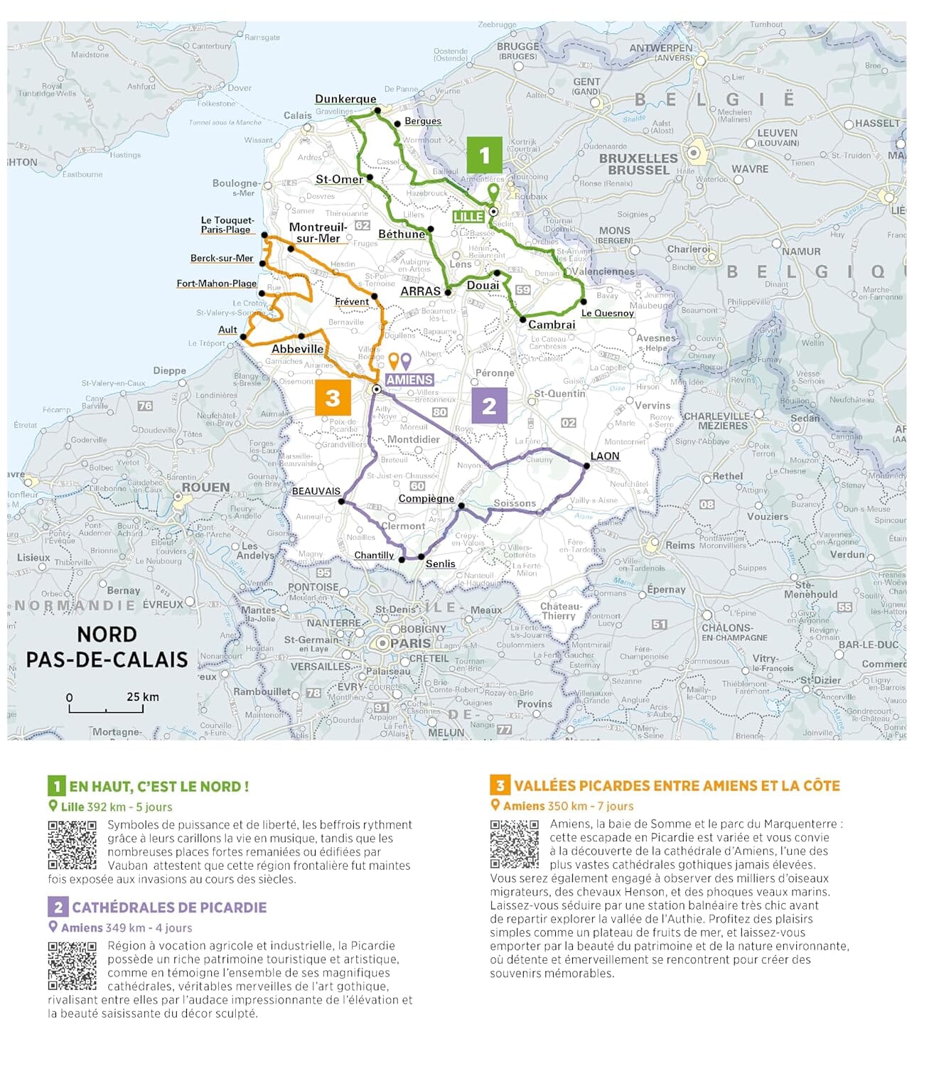Carte régionale n° 511 - Hauts-de-France 2026 | Michelin carte routière Michelin