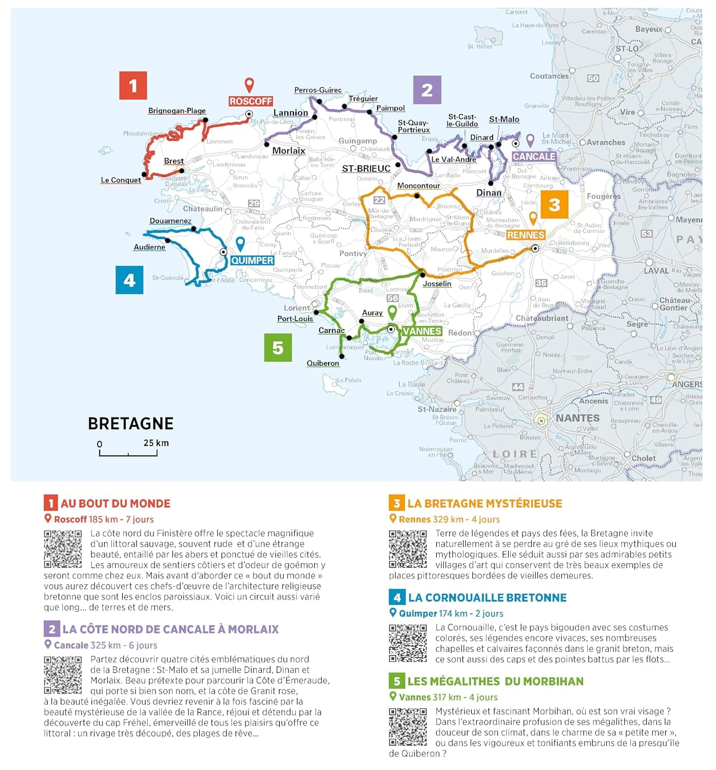 Carte régionale n° 512 - Bretagne 2026 | Michelin carte routière Michelin