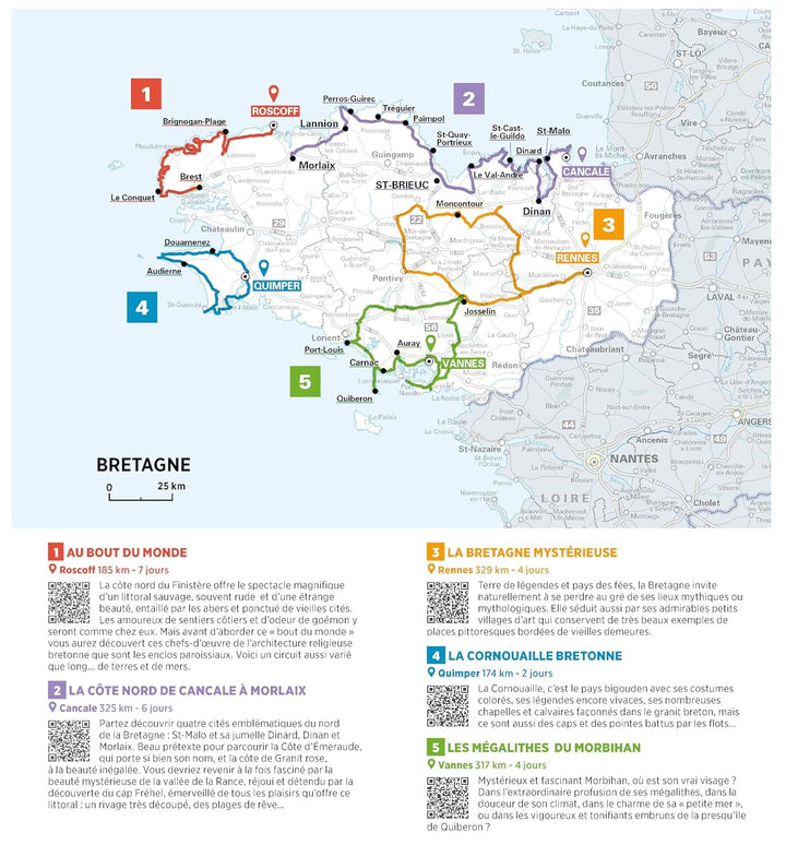 Carte régionale n° 512 - Bretagne 2026 | Michelin carte de voyage Michelin 