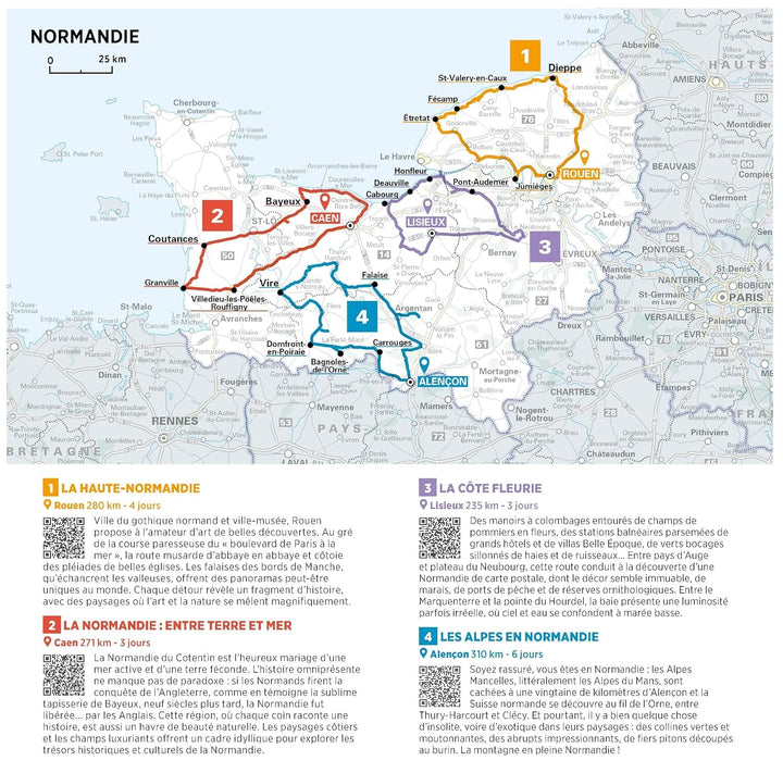 Carte régionale n° 513 - Normandie 2026 | Michelin carte de voyage Michelin 