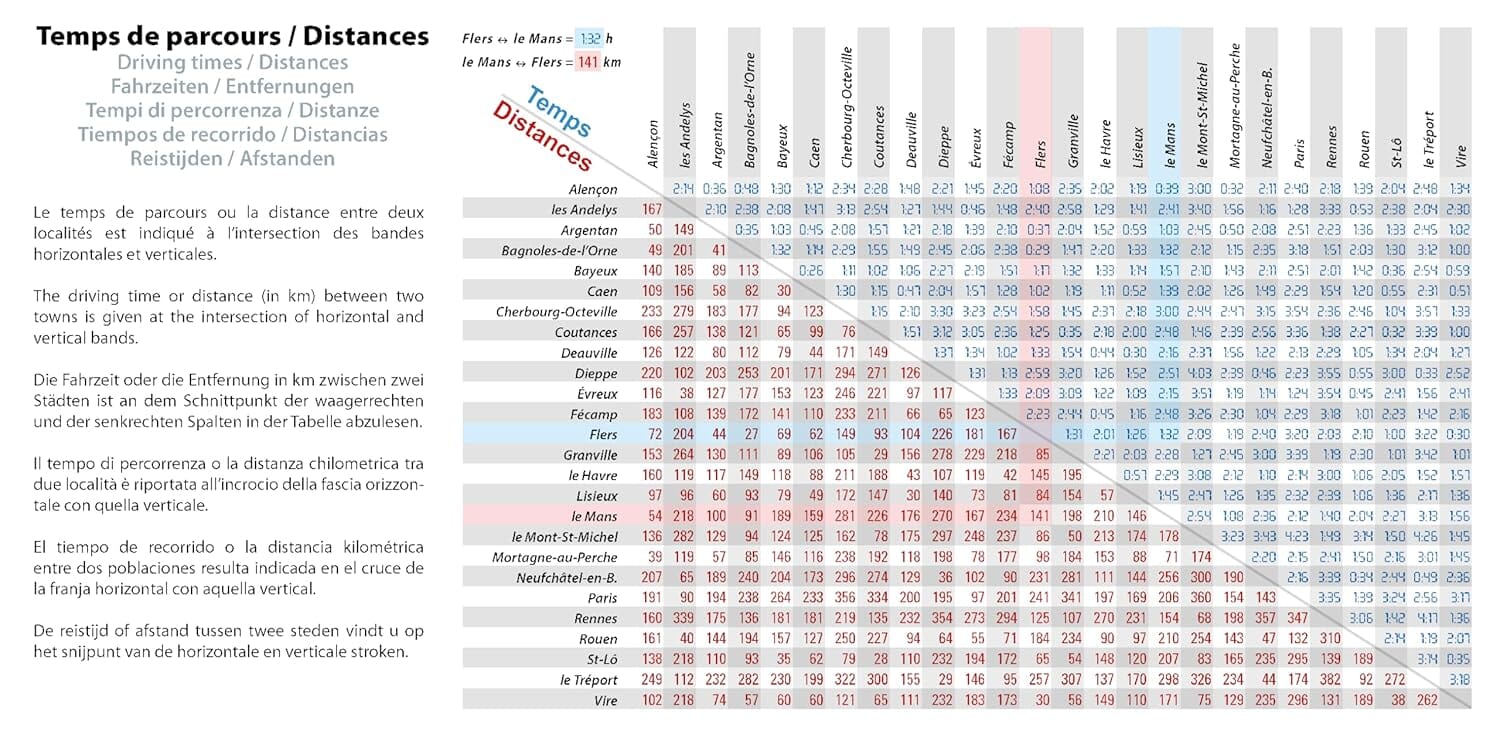 Carte régionale n° 513 - Normandie 2026 | Michelin carte routière Michelin
