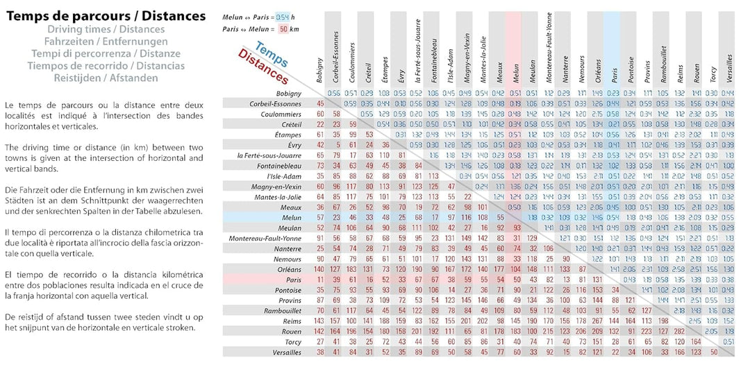 Carte régionale n° 514 - Ile-de-France 2026 | Michelin carte de voyage Michelin 