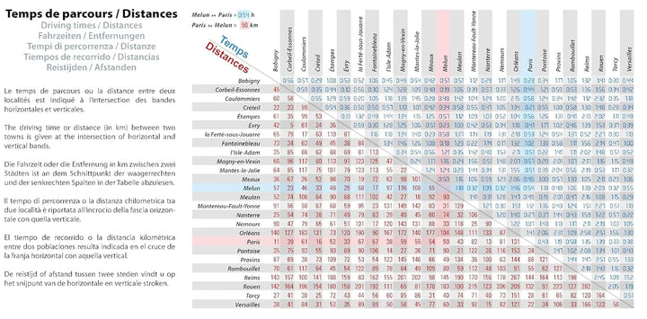 Carte régionale n° 514 - Ile-de-France 2026 | Michelin carte de voyage Michelin 