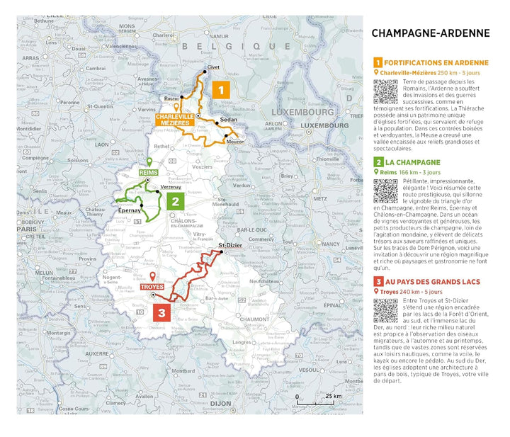 Carte régionale n° 515 - Grand Est : Champagne-Ardenne 2026 | Michelin carte de voyage Michelin 