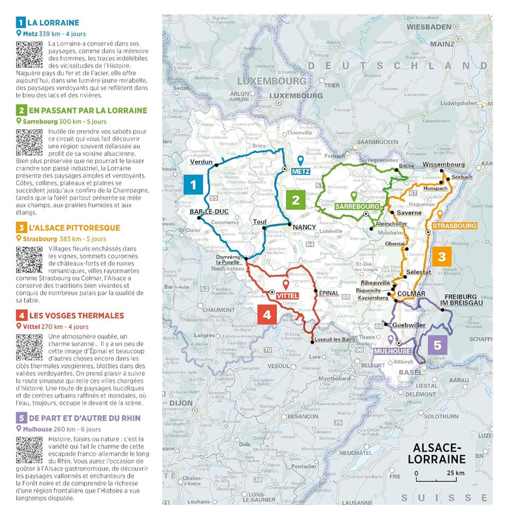 Carte régionale n° 516 - Grand Est : Alsace, Lorraine 2026 | Michelin carte de voyage Michelin 