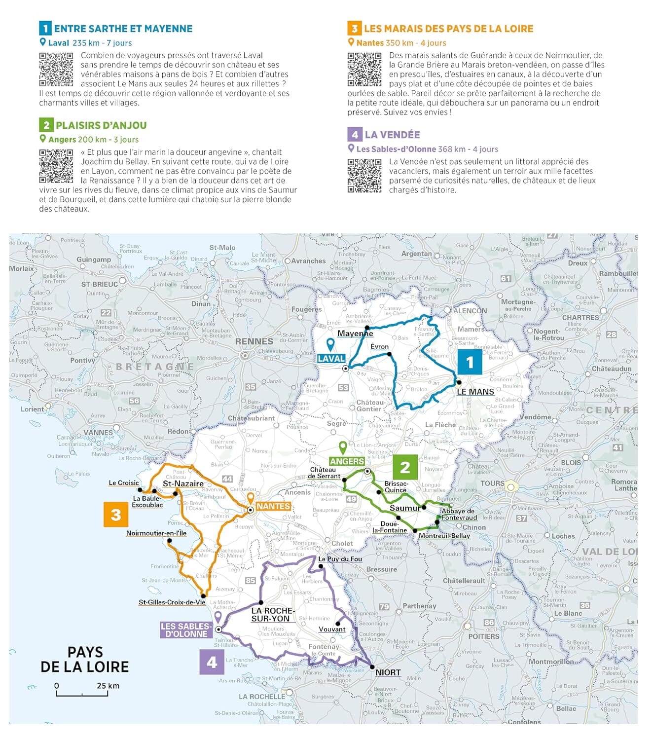 Carte régionale n° 517 - Pays de la Loire 2026 | Michelin carte routière Michelin