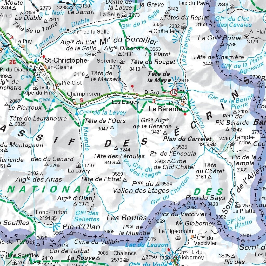 Carte régionale n° 527 - Provence-Alpes-Côte d'Azur 2026 | Michelin carte routière Michelin