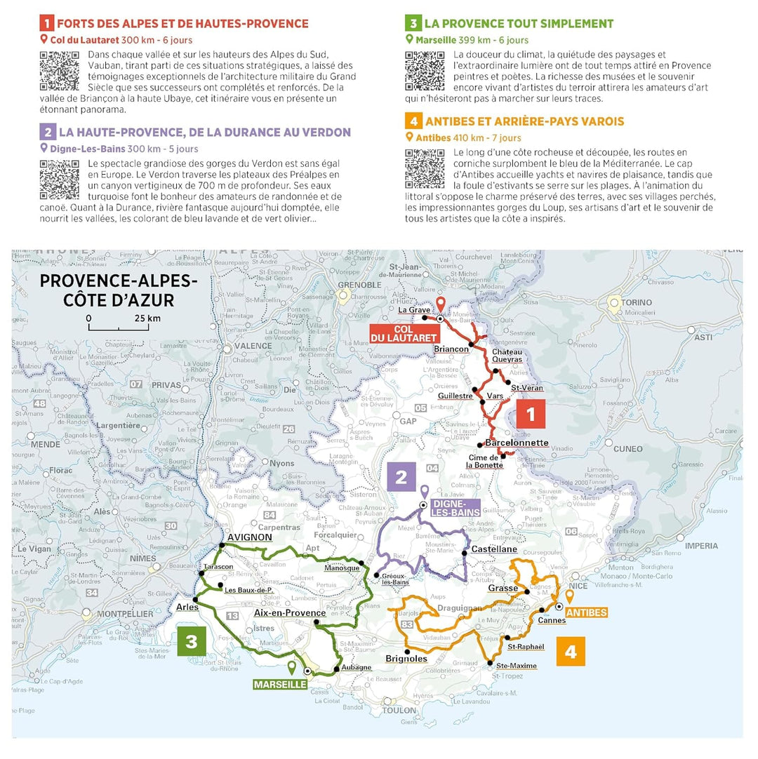 Carte régionale n° 527 - Provence-Alpes-Côte d'Azur 2026 | Michelin carte de voyage Michelin 