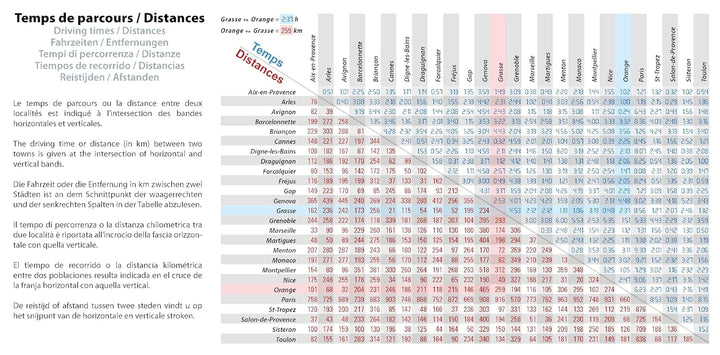 Carte régionale n° 527 - Provence-Alpes-Côte d'Azur 2026 | Michelin carte de voyage Michelin 
