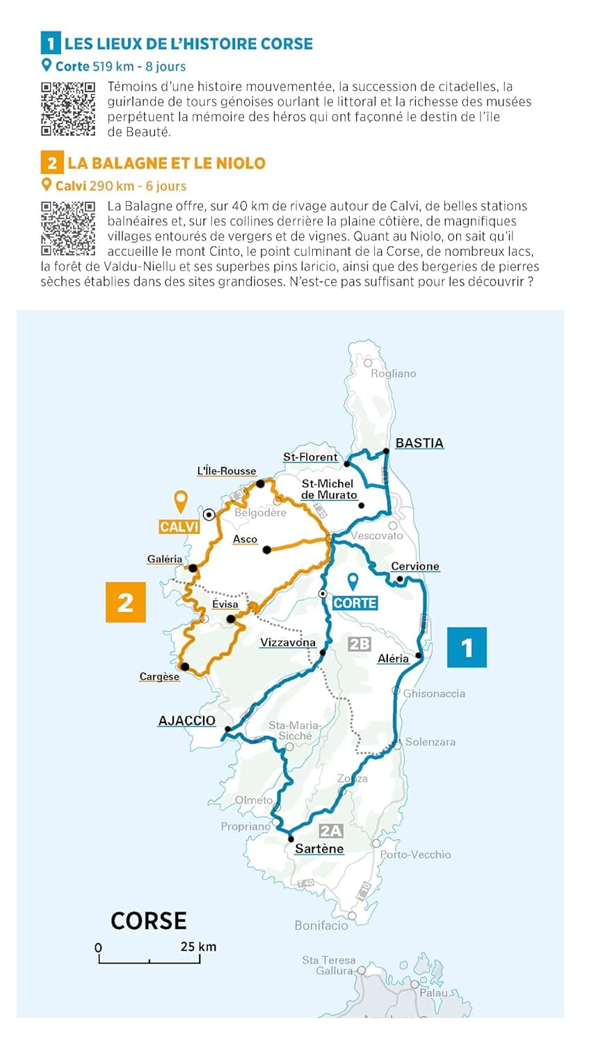 Carte régionale n° 528 - Corse 2026 | Michelin carte de voyage Michelin 