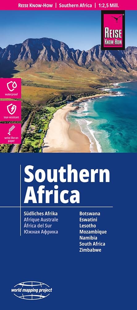 Carte routière - Afrique Australe | Reise Know How carte routière Reise Know-How