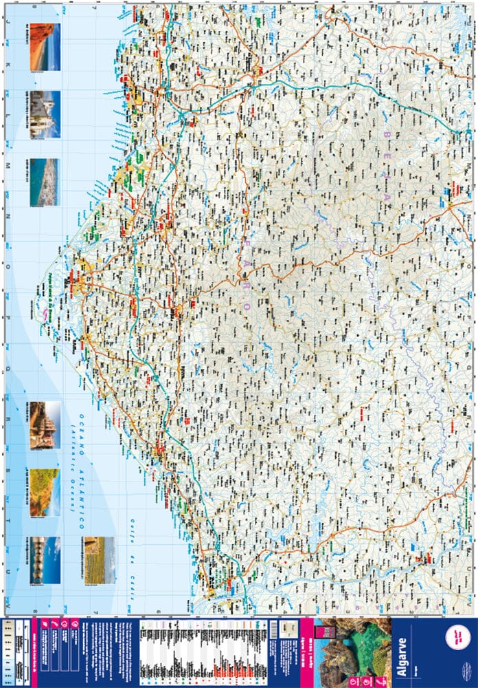 Carte routière - Algarve (Portugal) | Reise Know How carte routière Reise Know-How