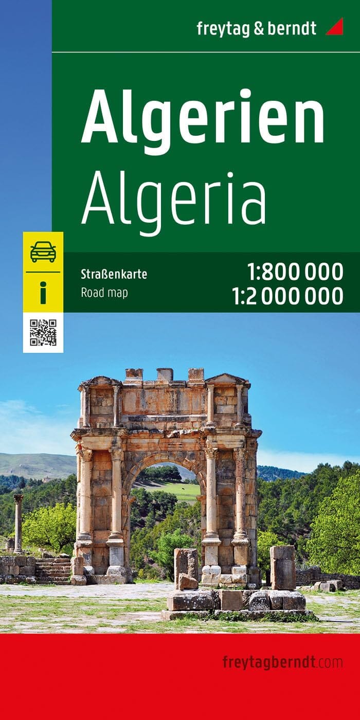 Carte routière - Algérie | Freytag & Berndt carte routière Freytag & Berndt 