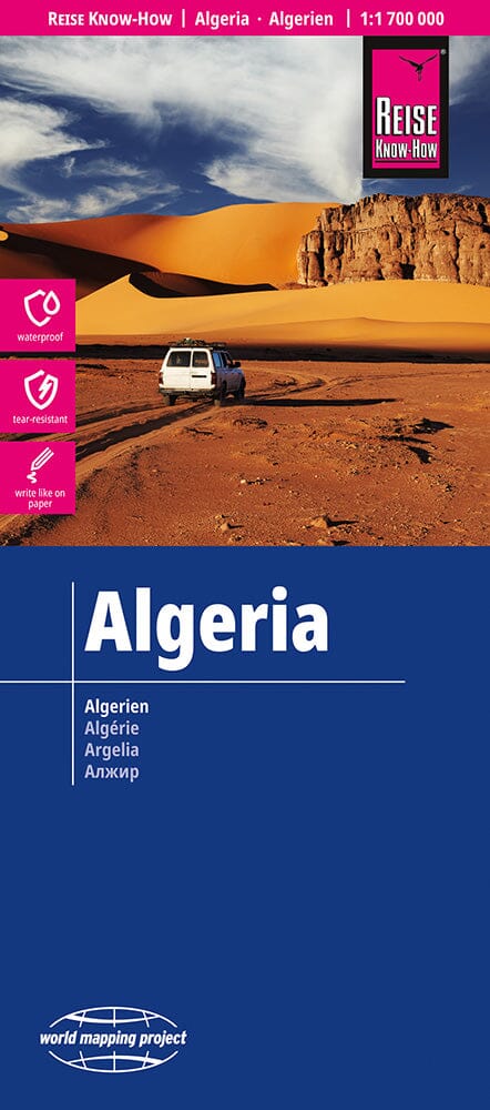 Carte routière - Algérie | Reise Know How carte routière Reise Know-How 