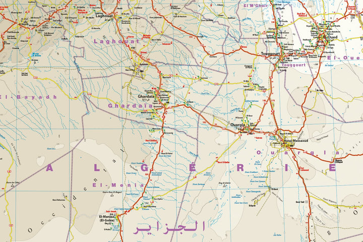 Carte routière - Algérie, Tunisie | Reise Know How carte routière Reise Know-How