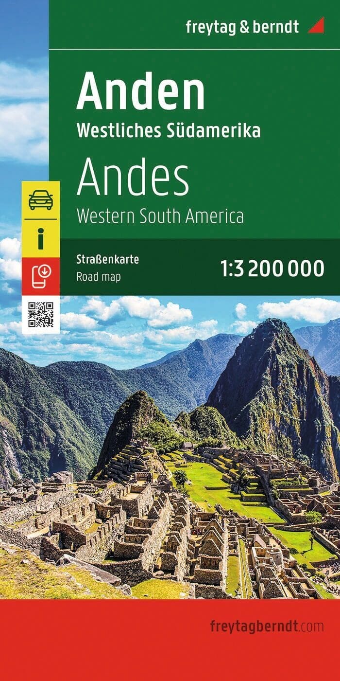 Carte routière - Andes | Freytag & Berndt carte routière Freytag & Berndt 