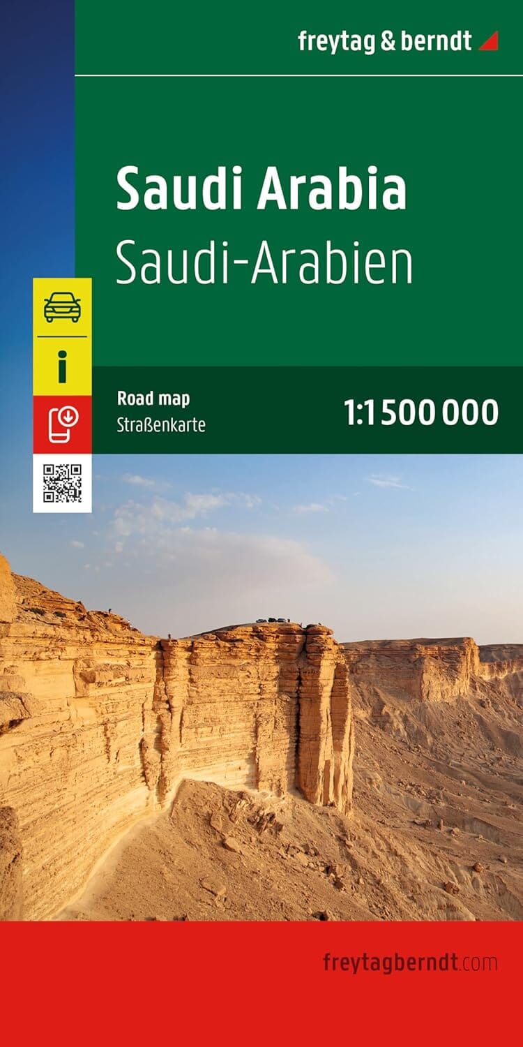 Carte routière - Arabie Saoudite | Freytag & Berndt carte routière Freytag & Berndt 