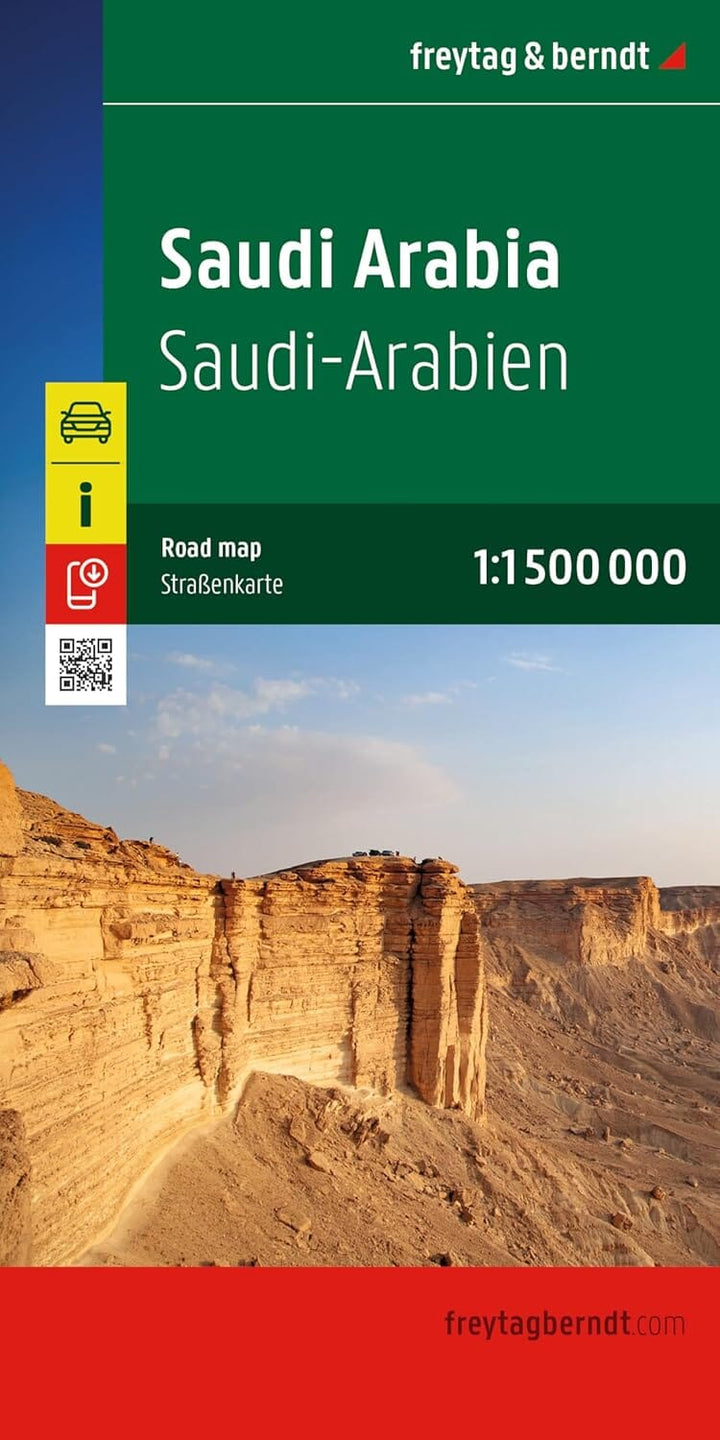 Carte routière - Arabie Saoudite | Freytag & Berndt carte routière Freytag & Berndt 