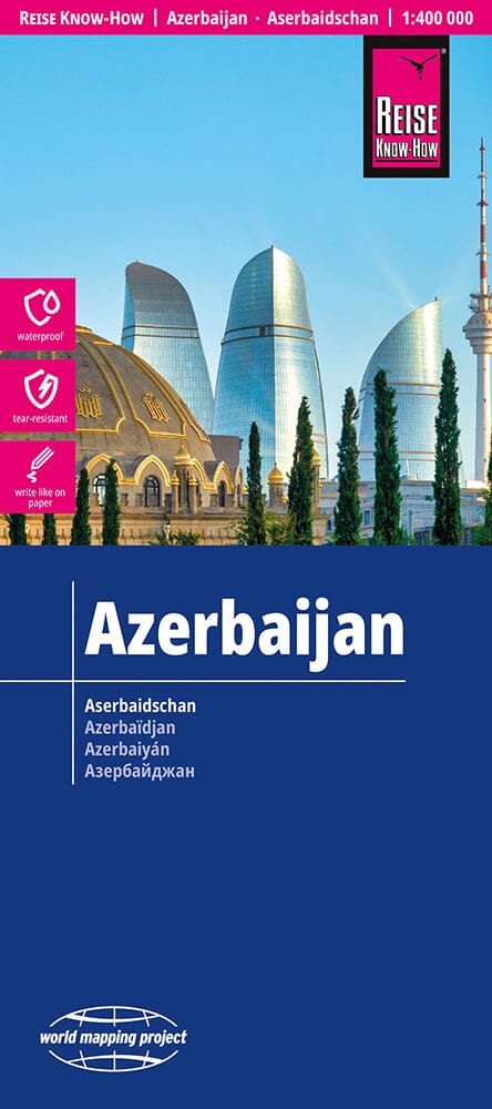Carte routière - Azerbaijan | Reise Know How carte routière Reise Know-How 