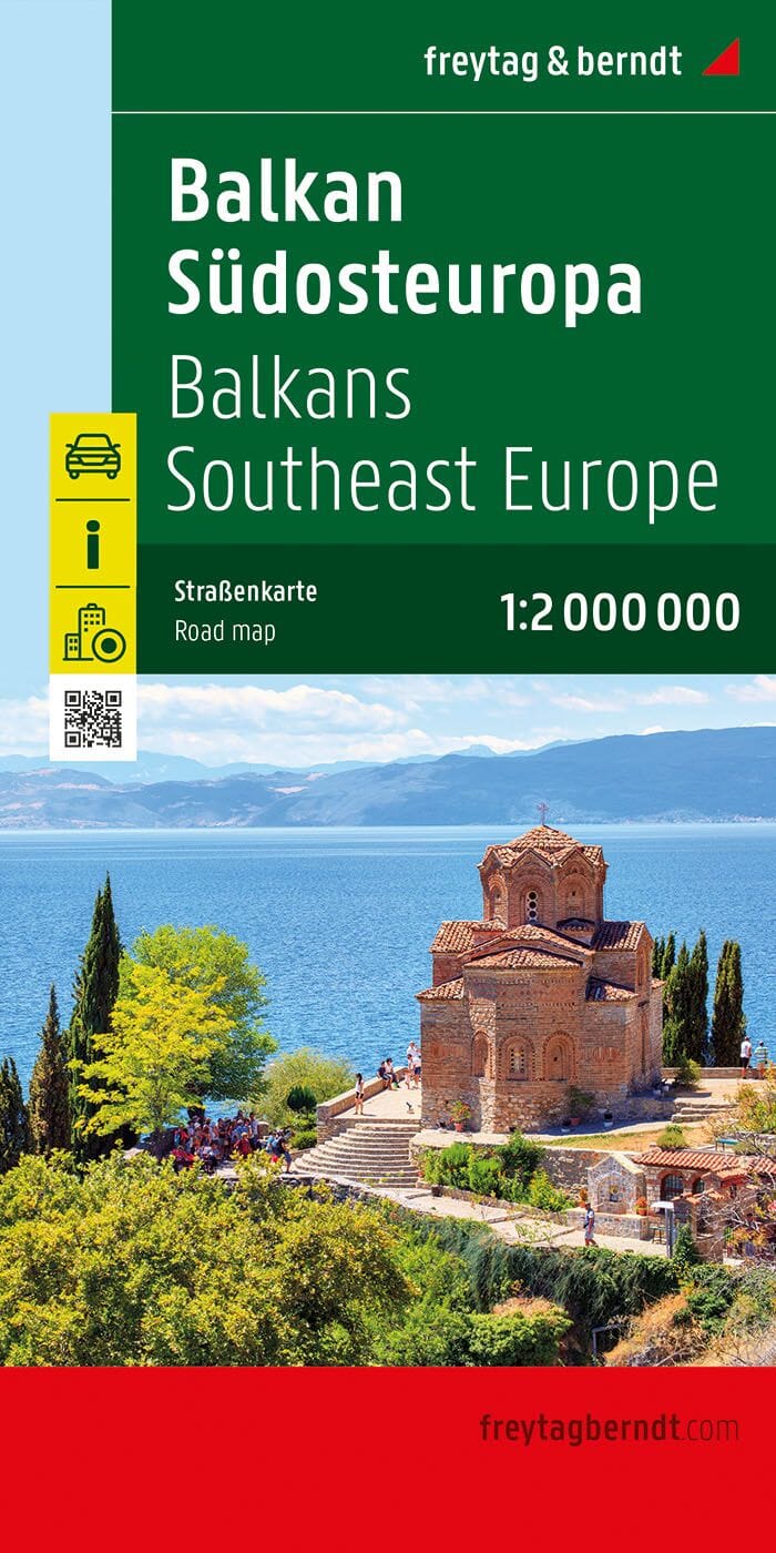 Carte routière - Balkans & Europe du sud-est | Freytag & Berndt carte routière Freytag & Berndt