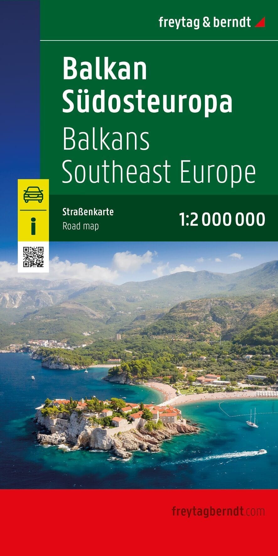 Carte routière - Balkans & Europe du sud-est | Freytag & Berndt carte routière Freytag & Berndt 