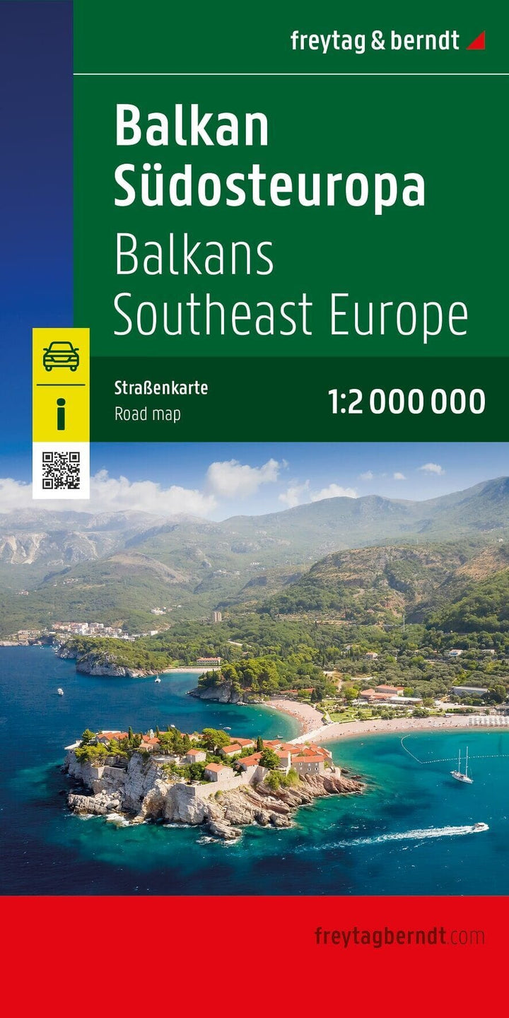 Carte routière - Balkans & Europe du sud-est | Freytag & Berndt carte routière Freytag & Berndt 