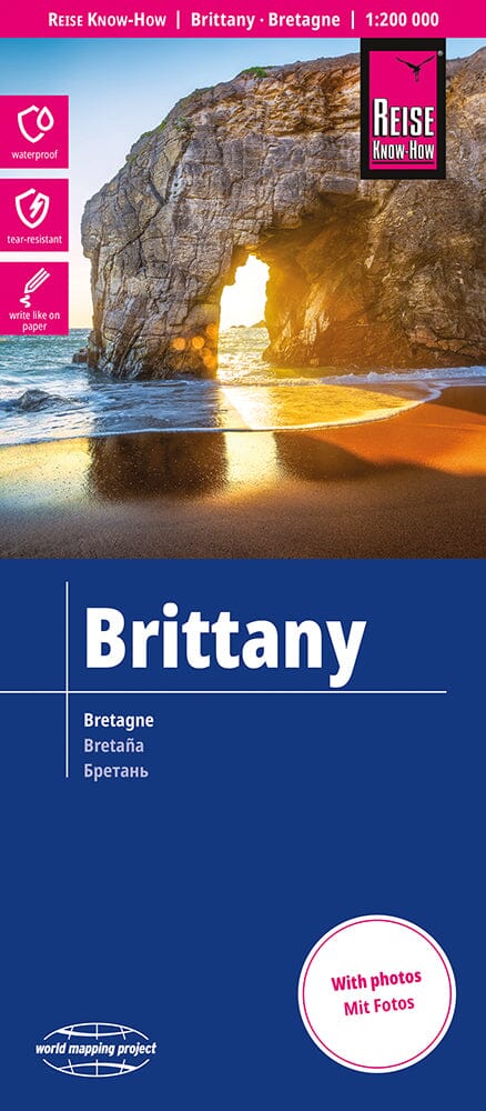 Carte routière - Bretagne | Reise Know How carte routière Reise Know-How