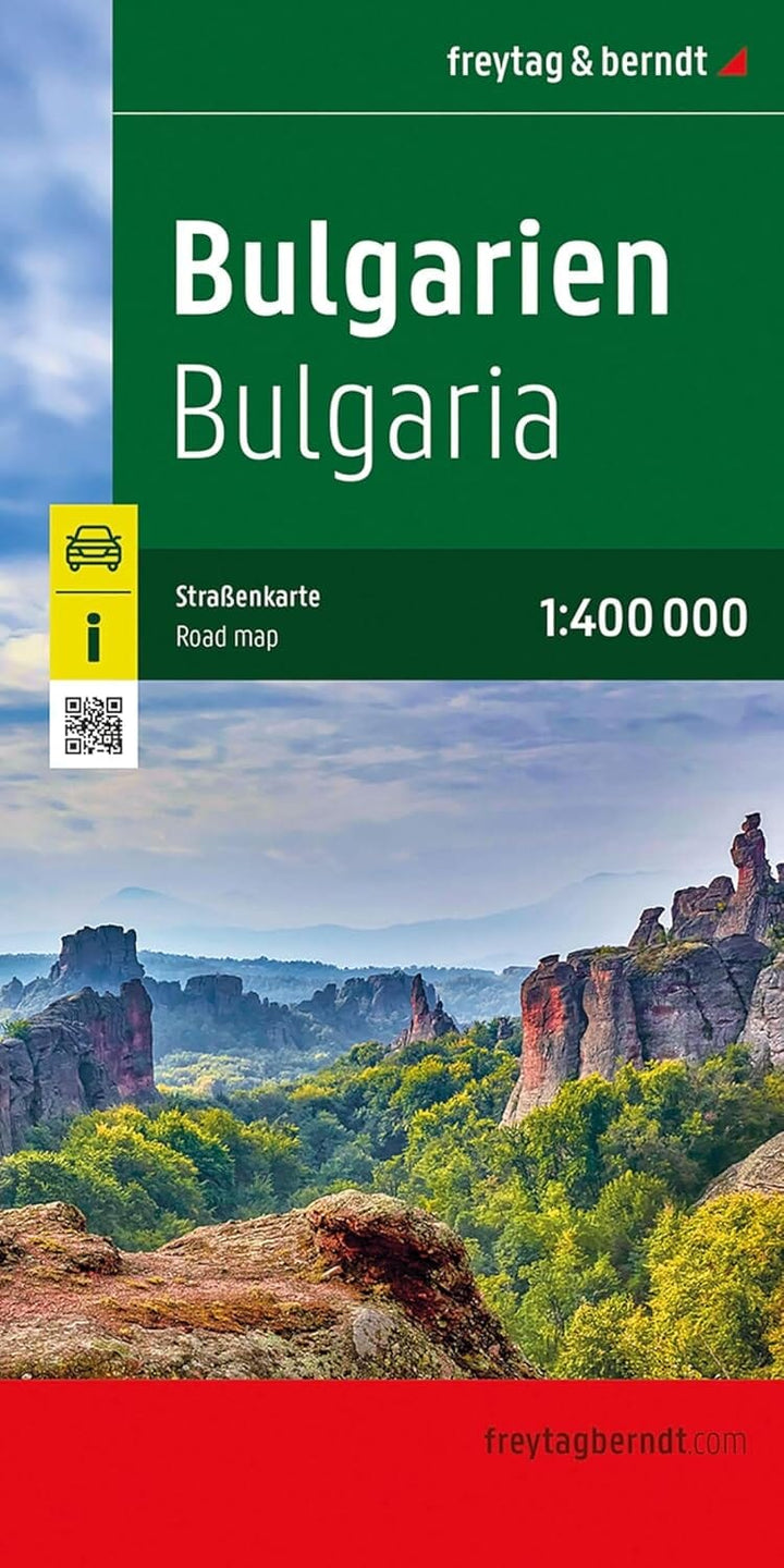 Carte routière - Bulgarie | Freytag & Berndt carte routière Freytag & Berndt 