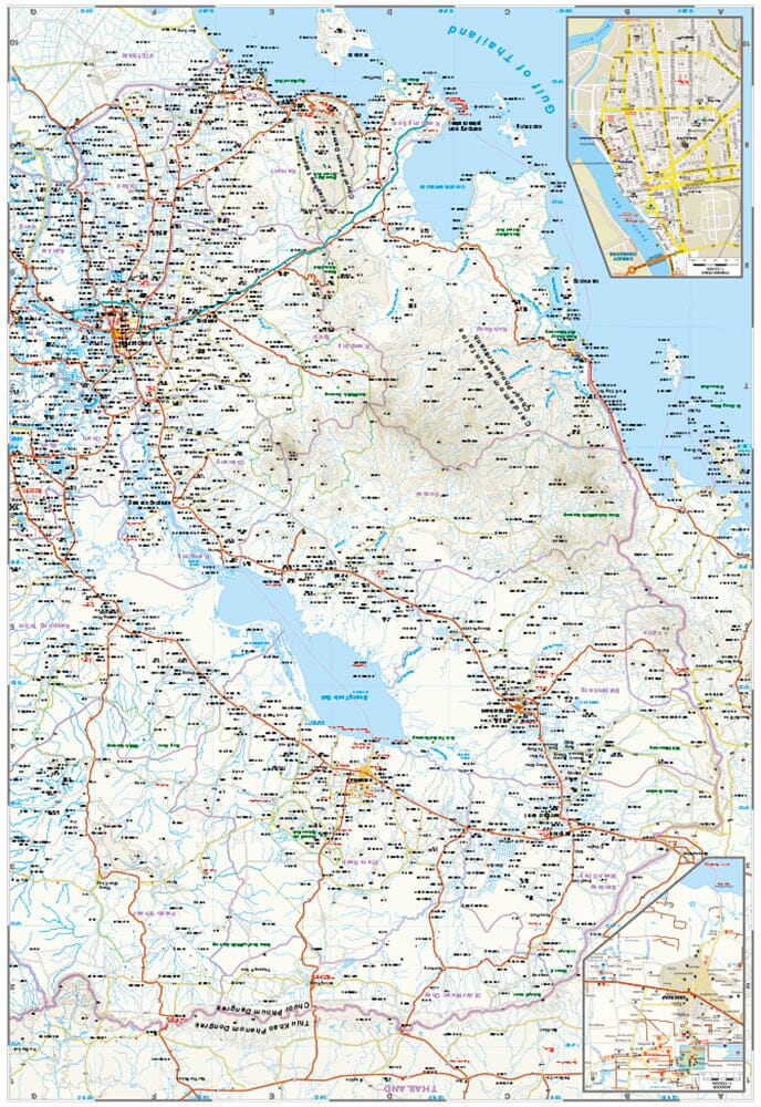 Carte routière - Cambodge | Reise Know How carte routière Reise Know-How